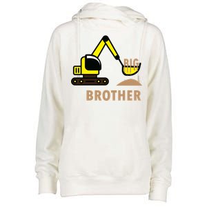 Big Brother Tractor Womens Funnel Neck Pullover Hood