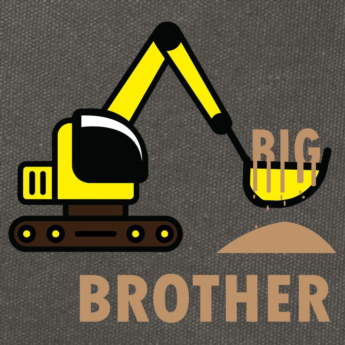 Big Brother Tractor Cotton Canvas Backpack