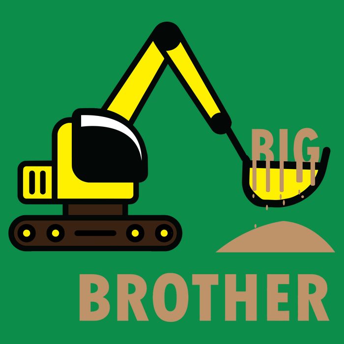 Big Brother Tractor Hoodie
