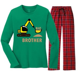 Big Brother Tractor Women's Long Sleeve Flannel Pajama Set 