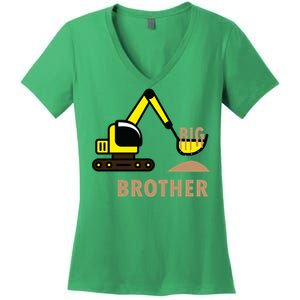 Big Brother Tractor Women's V-Neck T-Shirt