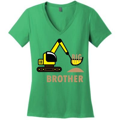 Big Brother Tractor Women's V-Neck T-Shirt