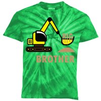 Big Brother Tractor Kids Tie-Dye T-Shirt