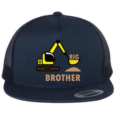 Big Brother Tractor Flat Bill Trucker Hat