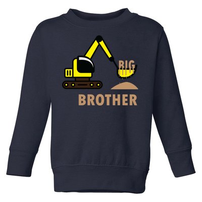 Big Brother Tractor Toddler Sweatshirt