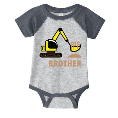 Big Brother Tractor Infant Baby Jersey Bodysuit