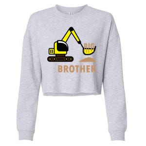 Big Brother Tractor Cropped Pullover Crew