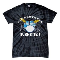 Big Brothers Rock Band Drum Set Tie-Dye T-Shirt