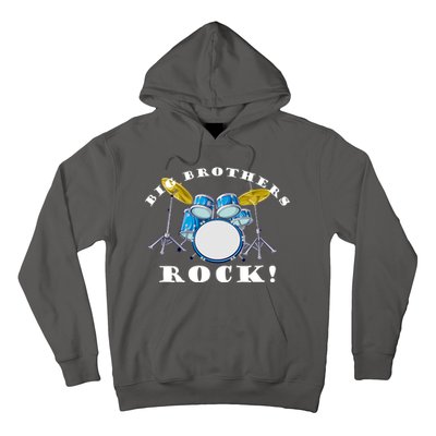 Big Brothers Rock Band Drum Set Hoodie