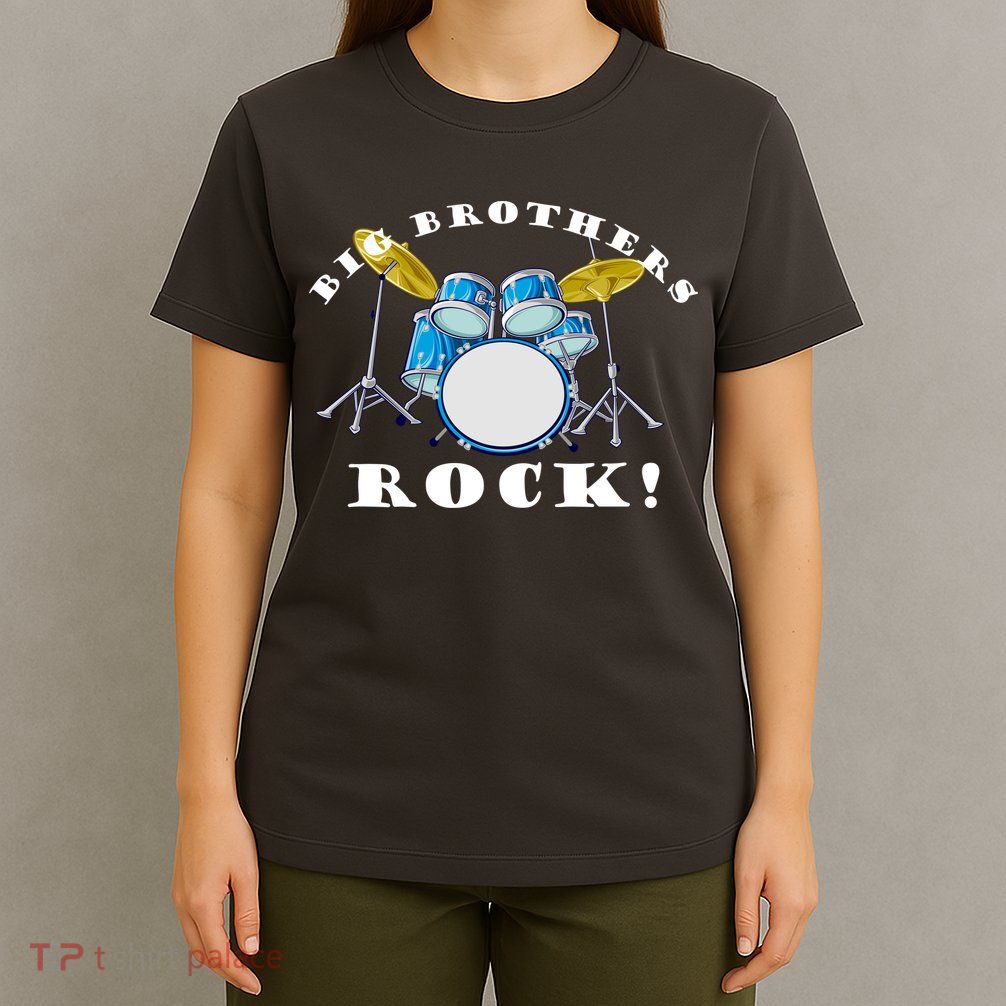 Big Brothers Rock Band Drum Set T-Shirt
