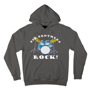 Big Brothers Rock Band Drum Set Tall Hoodie