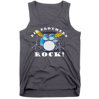 Big Brothers Rock Band Drum Set Tank Top