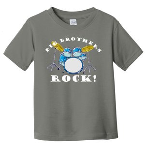 Big Brothers Rock Band Drum Set Toddler T-Shirt