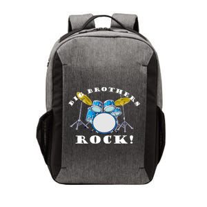 Big Brothers Rock Band Drum Set Vector Backpack