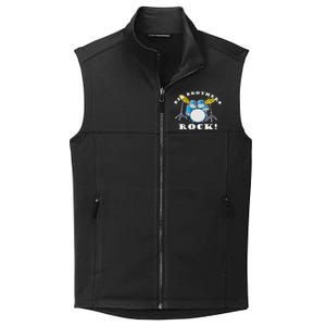 Big Brothers Rock Band Drum Set Collective Smooth Fleece Vest