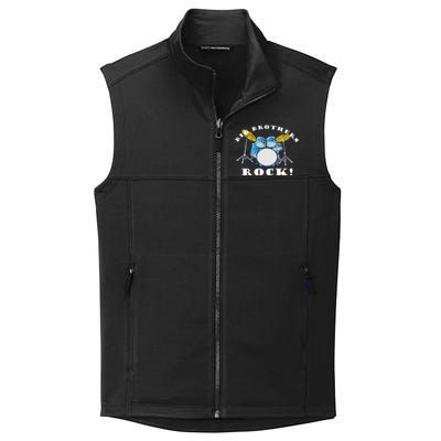 Big Brothers Rock Band Drum Set Collective Smooth Fleece Vest