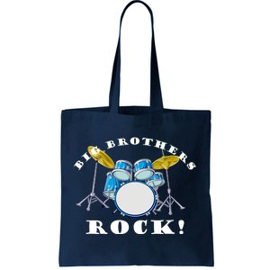 Big Brothers Rock Band Drum Set Tote Bag