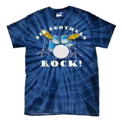 Big Brothers Rock Band Drum Set Tie-Dye T-Shirt