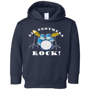 Big Brothers Rock Band Drum Set Toddler Hoodie