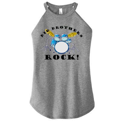 Big Brothers Rock Band Drum Set Women’s Perfect Tri Rocker Tank