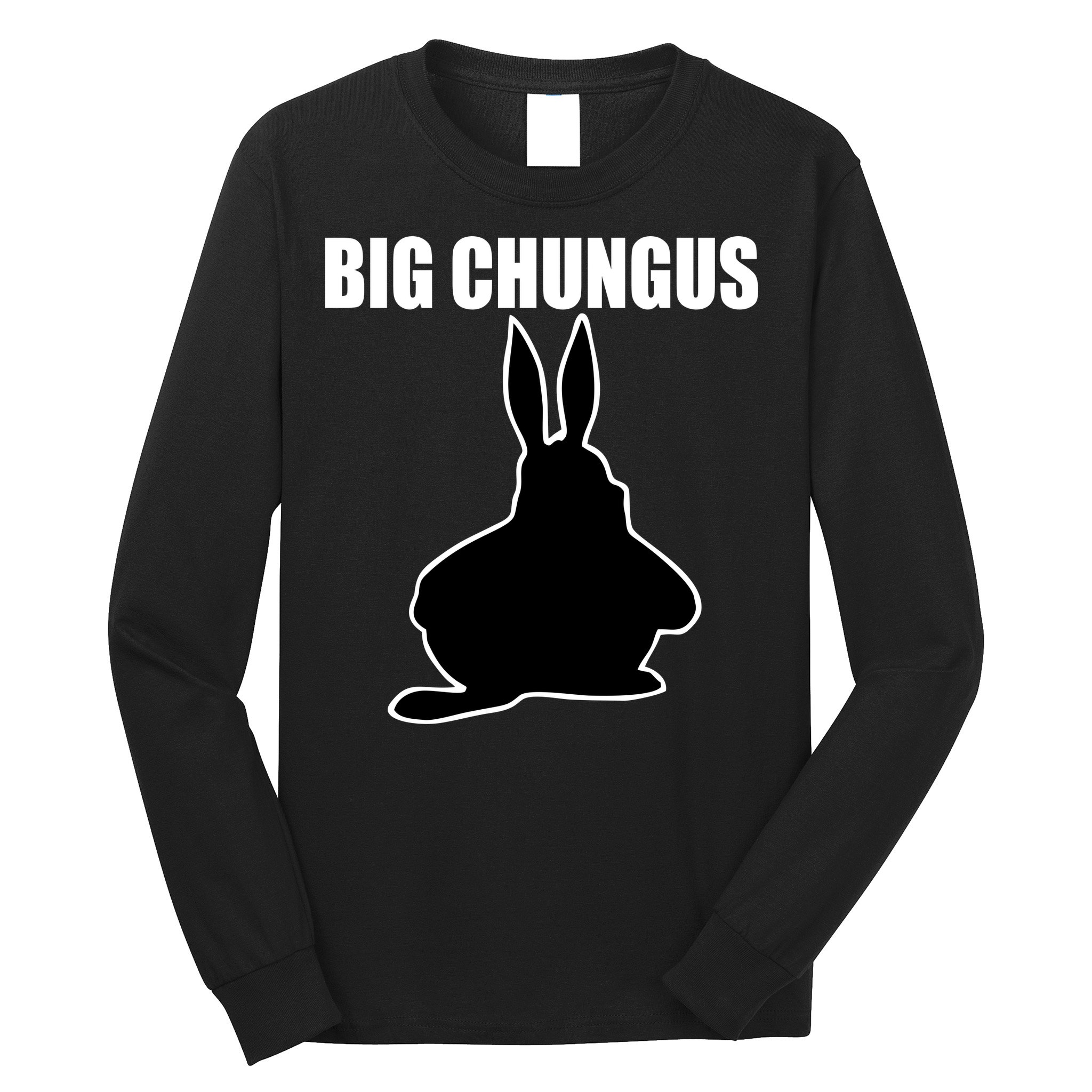 Big Chungus Funny Meme Long Sleeve Shirt