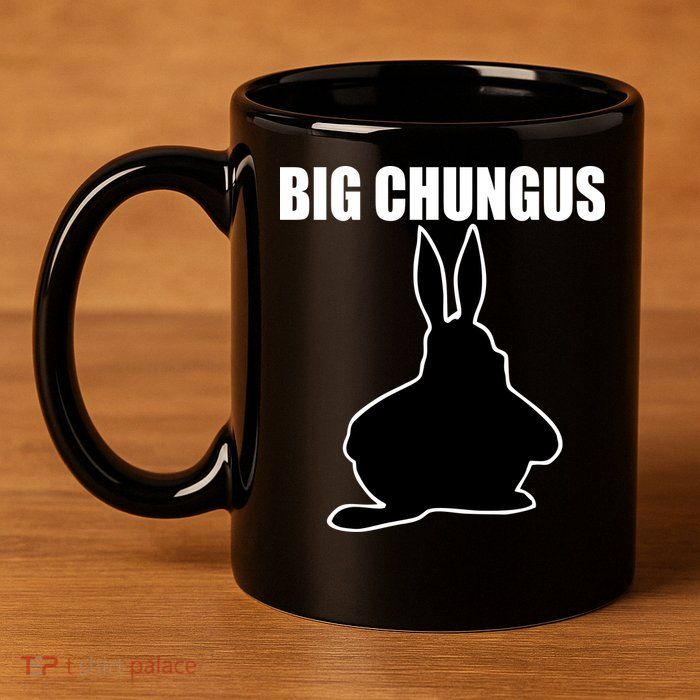 Big Chungus Funny Meme 11oz C Handle Ceramic Mug
