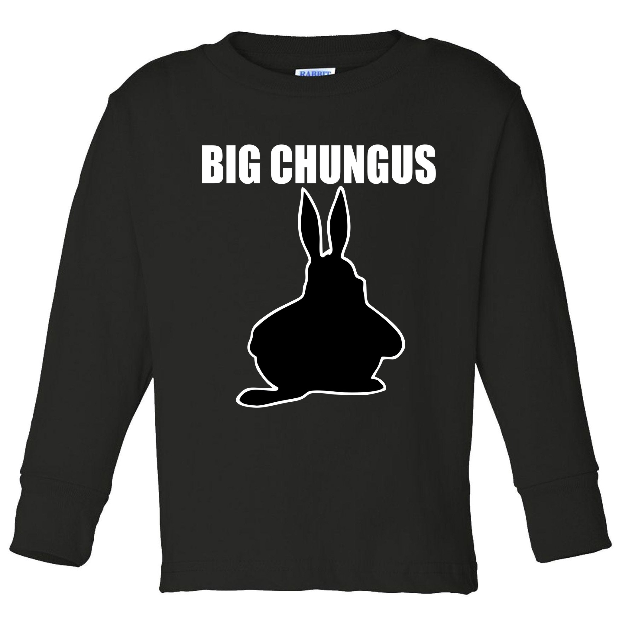 Big Chungus Funny Meme Toddler Long Sleeve Shirt