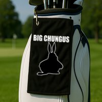 Big Chungus Funny Meme Golf Towel