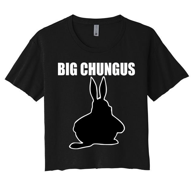Big Chungus Funny Meme Crop Top