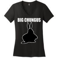 Big Chungus Funny Meme Women's V-Neck T-Shirt