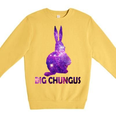 Big Chungus Galaxy Premium Crewneck Sweatshirt