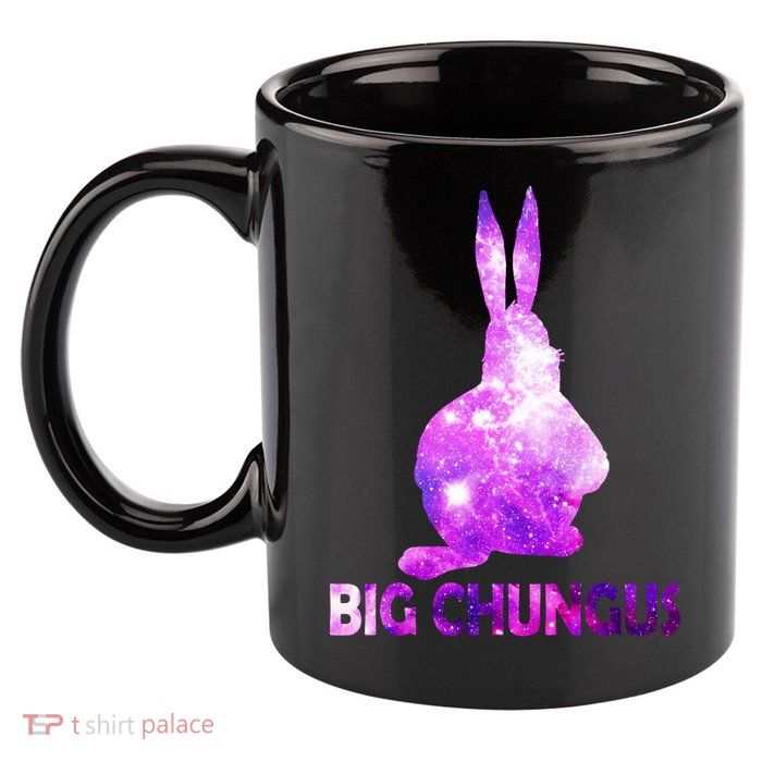 Big Chungus Galaxy 11oz C Handle Ceramic Mug