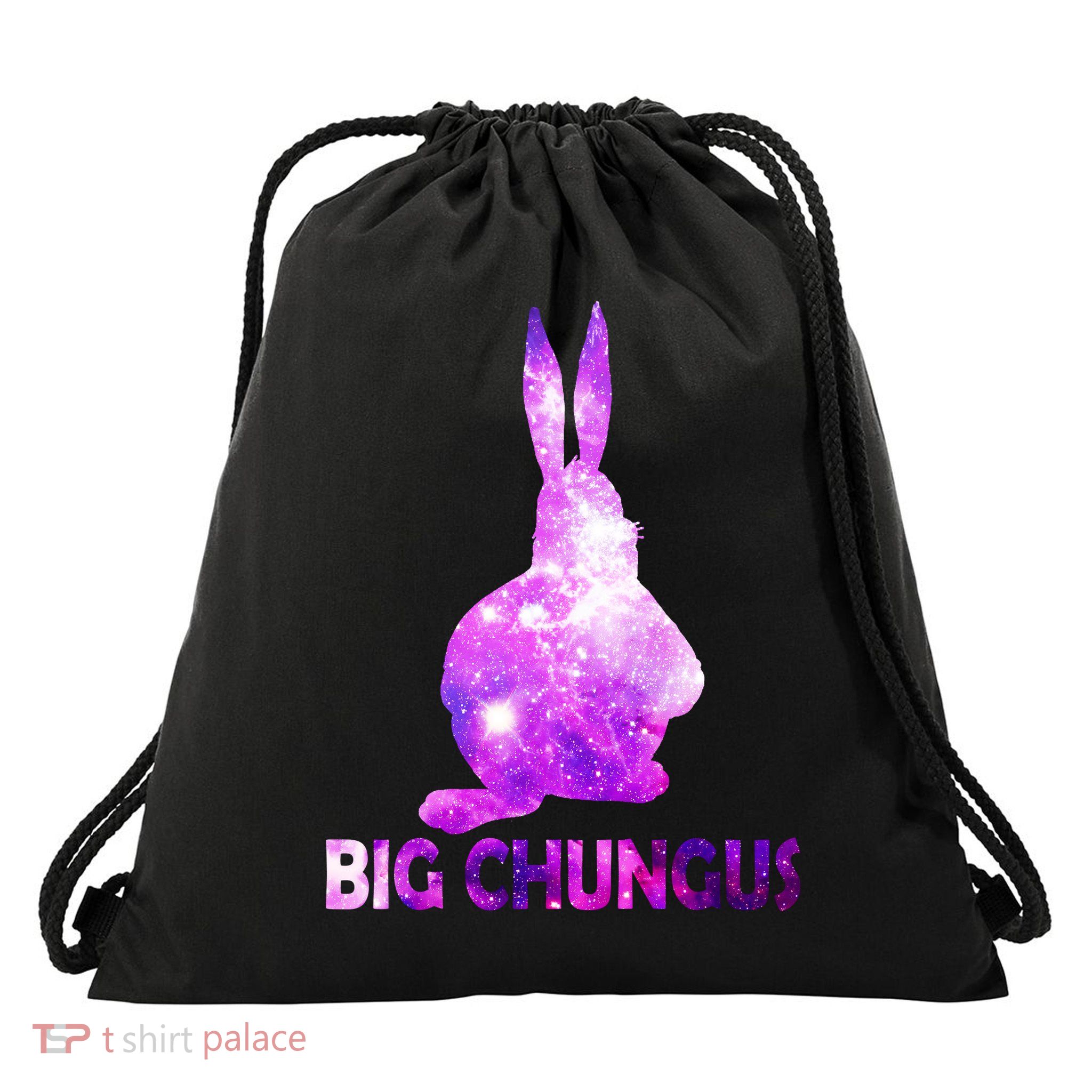 Big Chungus Galaxy Drawstring Bag