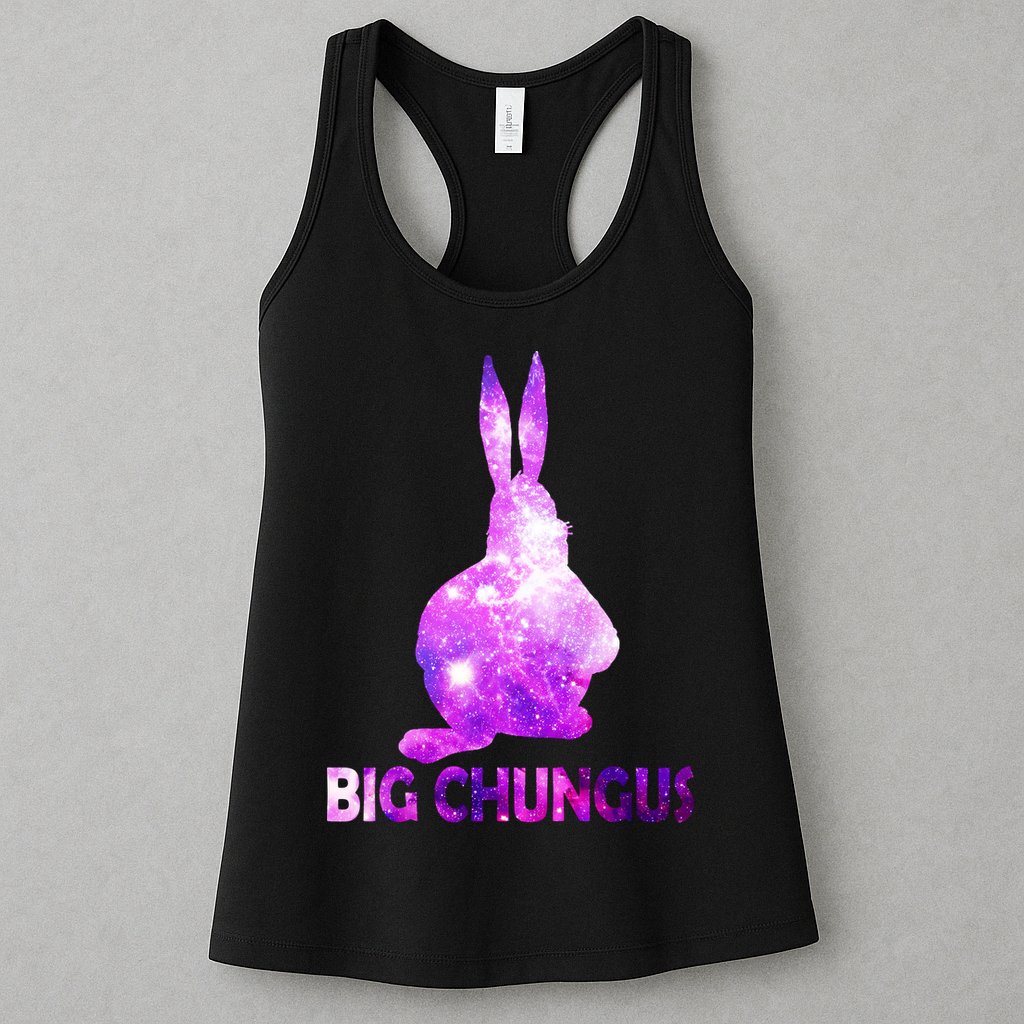 Big Chungus Galaxy Womens Tank Top