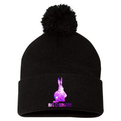 Big Chungus Galaxy Pom Pom 12in Knit Beanie