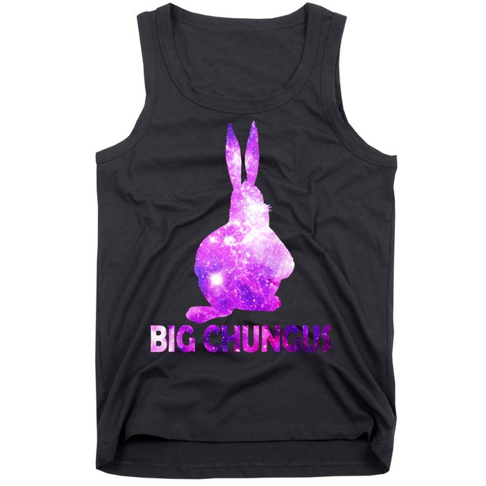 Big Chungus Galaxy Tank Top