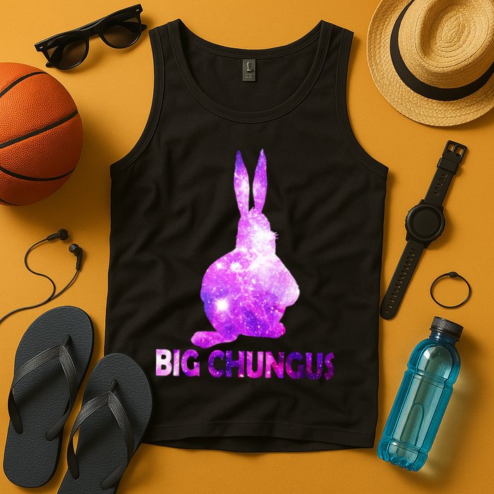 Big Chungus Galaxy Tank Top