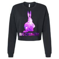 Big Chungus Galaxy Cropped Pullover Crew