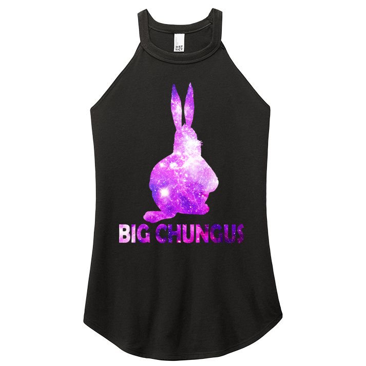 Big Chungus Galaxy Women's Perfect Tri Rocker Tank