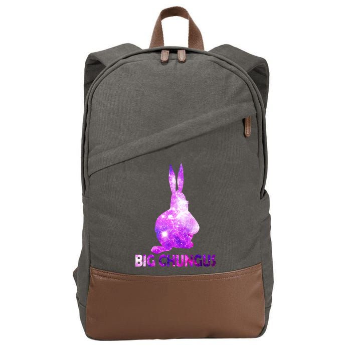 Big Chungus Galaxy Cotton Canvas Backpack