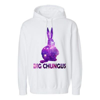 Big Chungus Galaxy Garment-Dyed Fleece Hoodie