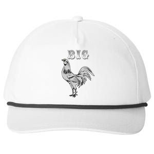 Big Cock Rooster Snapback Five-Panel Rope Hat