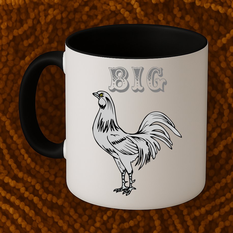 Big Cock Rooster Mug