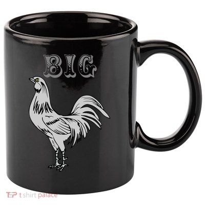 Big Cock Rooster 11oz C Handle Ceramic Mug
