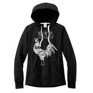 Big Cock Rooster Women's Fleece Hoodie