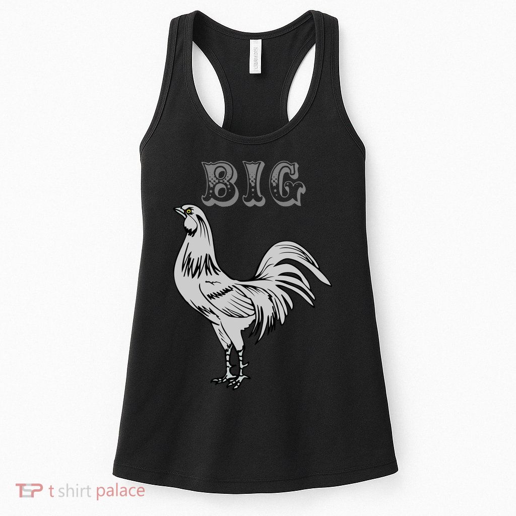 Big Cock Rooster Womens Tank Top