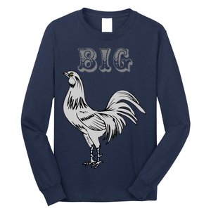 Big Cock Rooster Long Sleeve Shirt