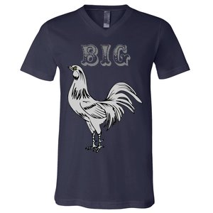 Big Cock Rooster V-Neck T-Shirt