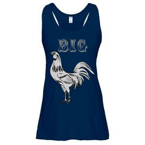 Big Cock Rooster Ladies Essential Flowy Tank