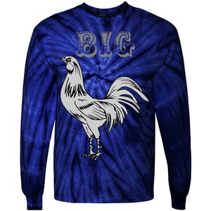 Big Cock Rooster Tie-Dye Long Sleeve Shirt